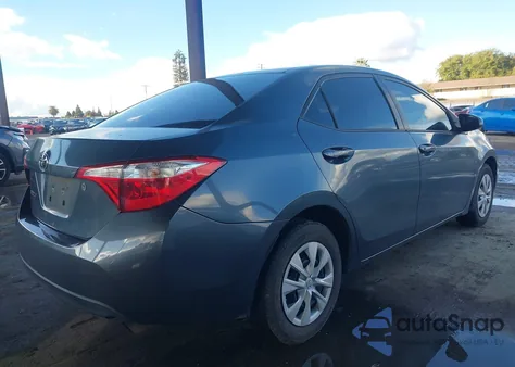 2015 Toyota Corolla L из США, поврежденный, VIN 2T1BURHE0FC237538